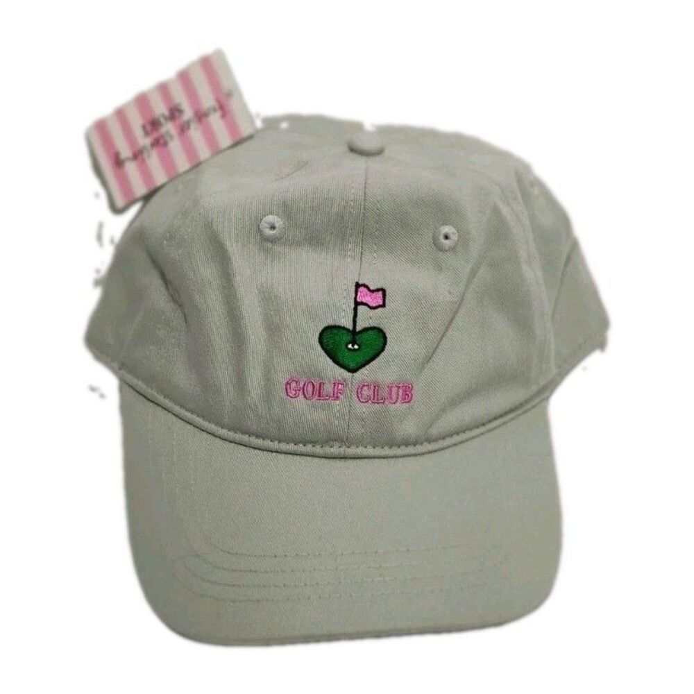 NWT Frasier Sterling Sport Women GOLF Baseball Cap Hat Green Pink Adjustable